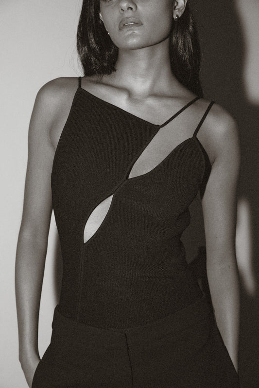 Paris Georgia Slit Knit Singlet